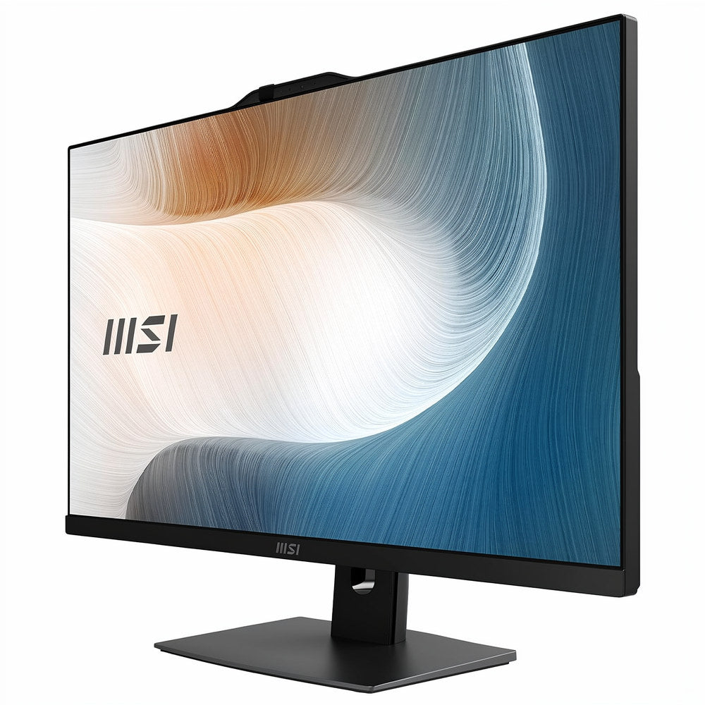 MSI Modern AM272P 12M-603EG All in One (Intel Core i7-1255U - 16GB Ram - M.2 NVMe 512GB - Intel Iris Xe Graphics - 27 Inch FHD IPS - Cam) - Black