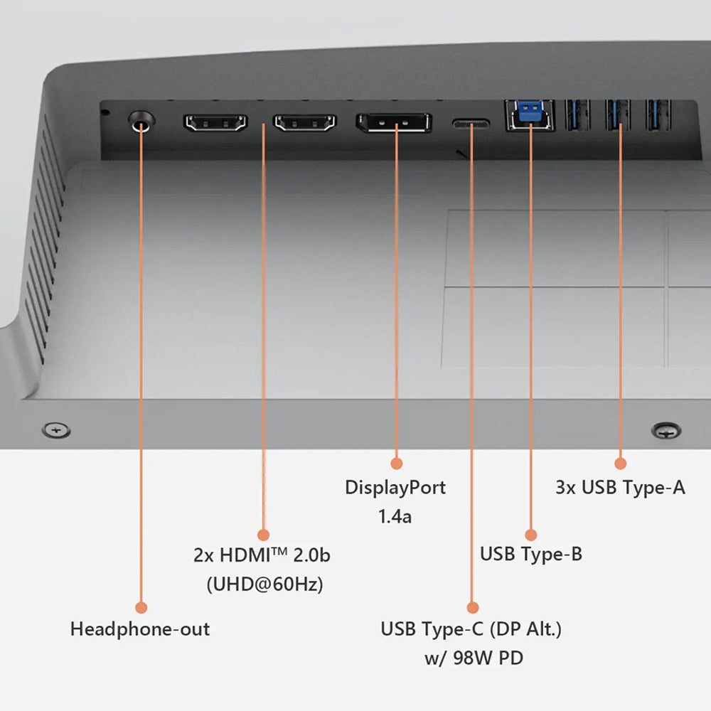 شاشة ام اس اي 27 بوصة Modern MD272UPHW UHD IPS
