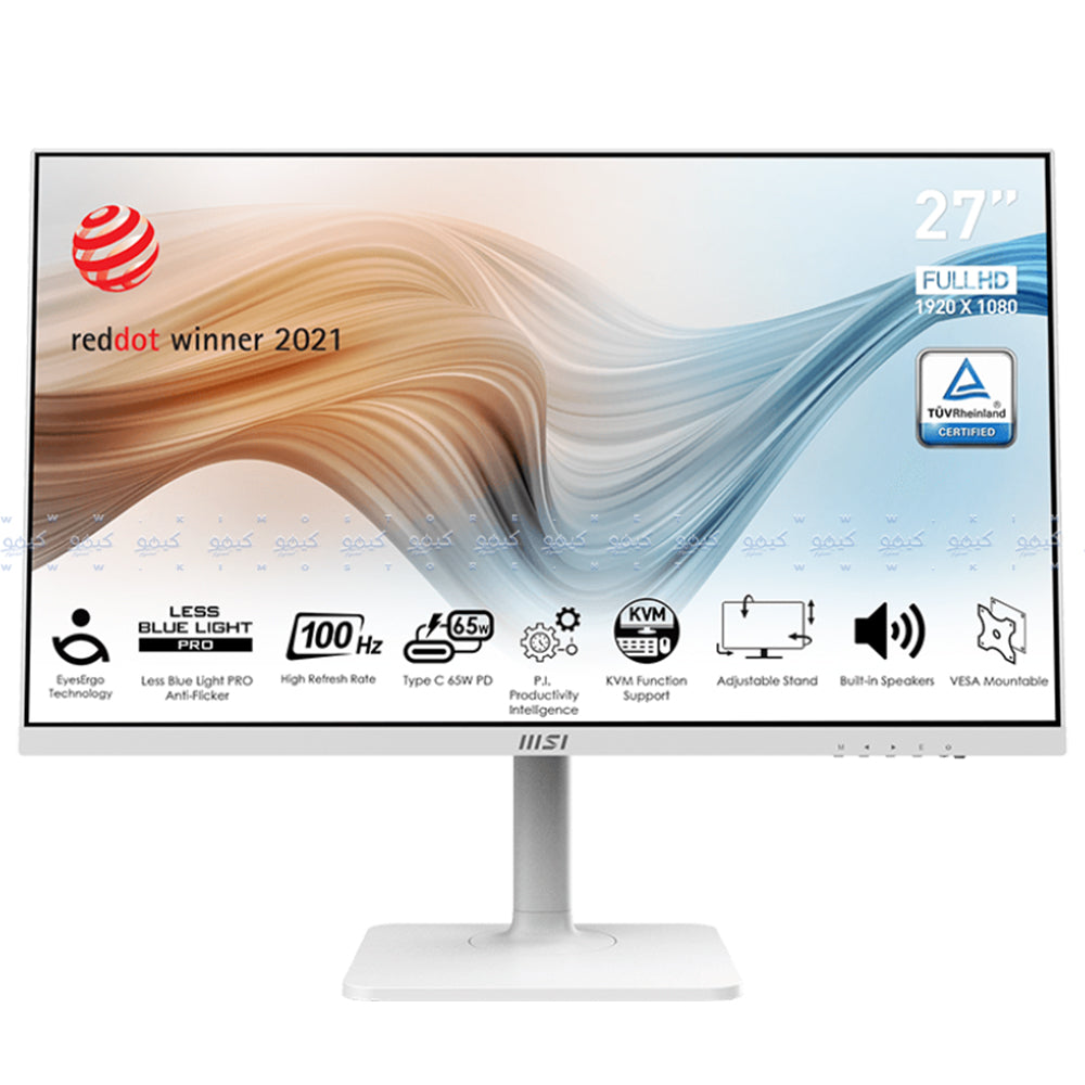 MSI Modern MD272XPW 27 Inch IPS FHD Monitor 100Hz