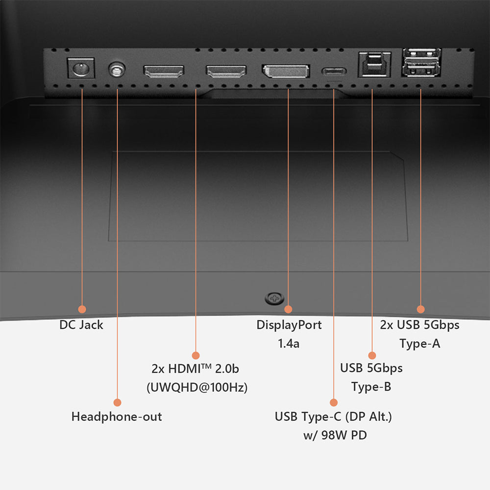 شاشة ام اس اي جيمنج منحنية 34 بوصة 120 هرتز Modern MD342CQP VA UWQHD
