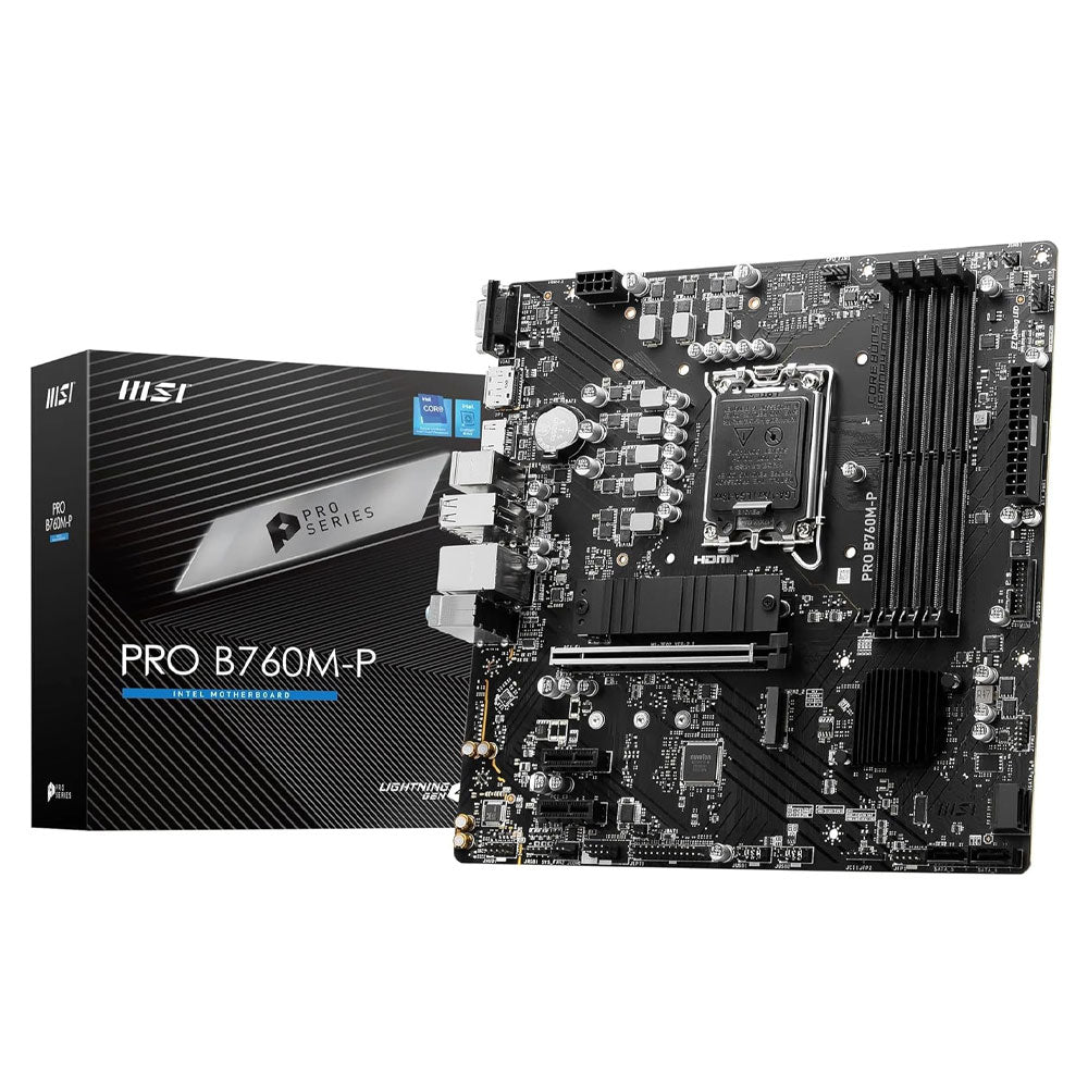 MSI PRO B760M-P DDR5 Motherboard LGA