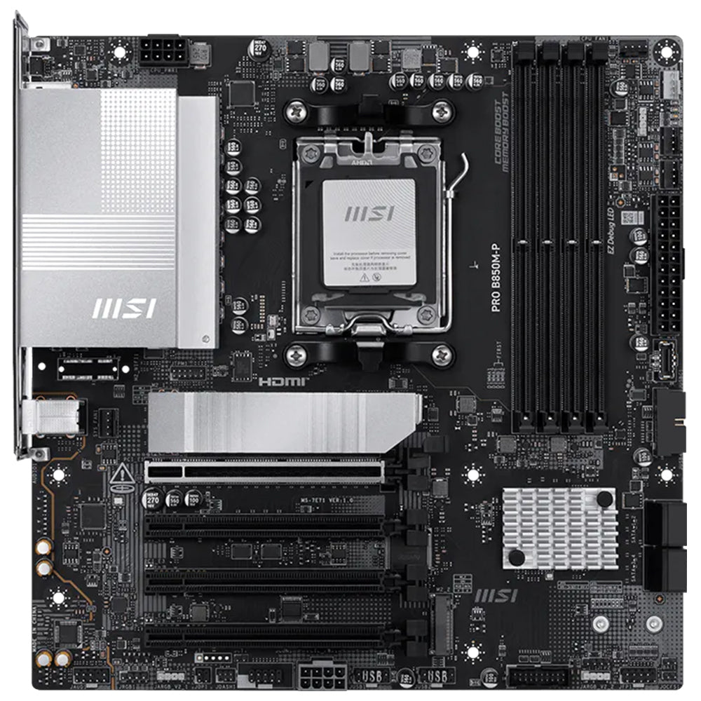 MSI PRO B850M-P DDR5 Motherboard AM5