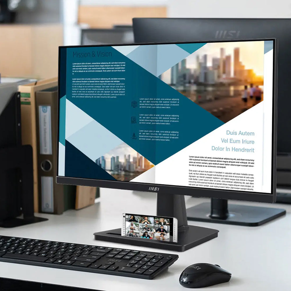 MSI PRO MP223 E2 22 Inch VA FHD Monitor 100Hz