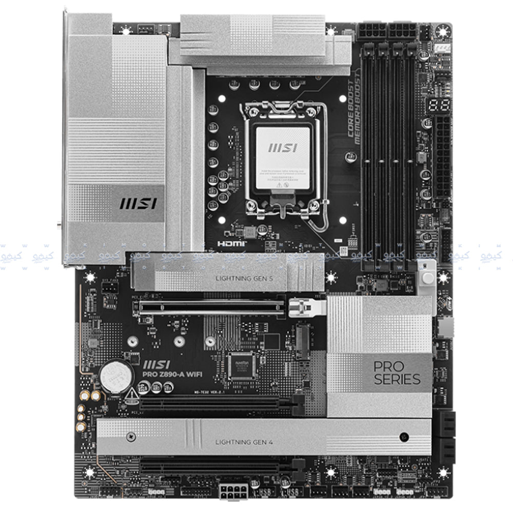 مازر بورد ام اس اى Pro Z890-A WiFi سوكيت معالج LGA 1851