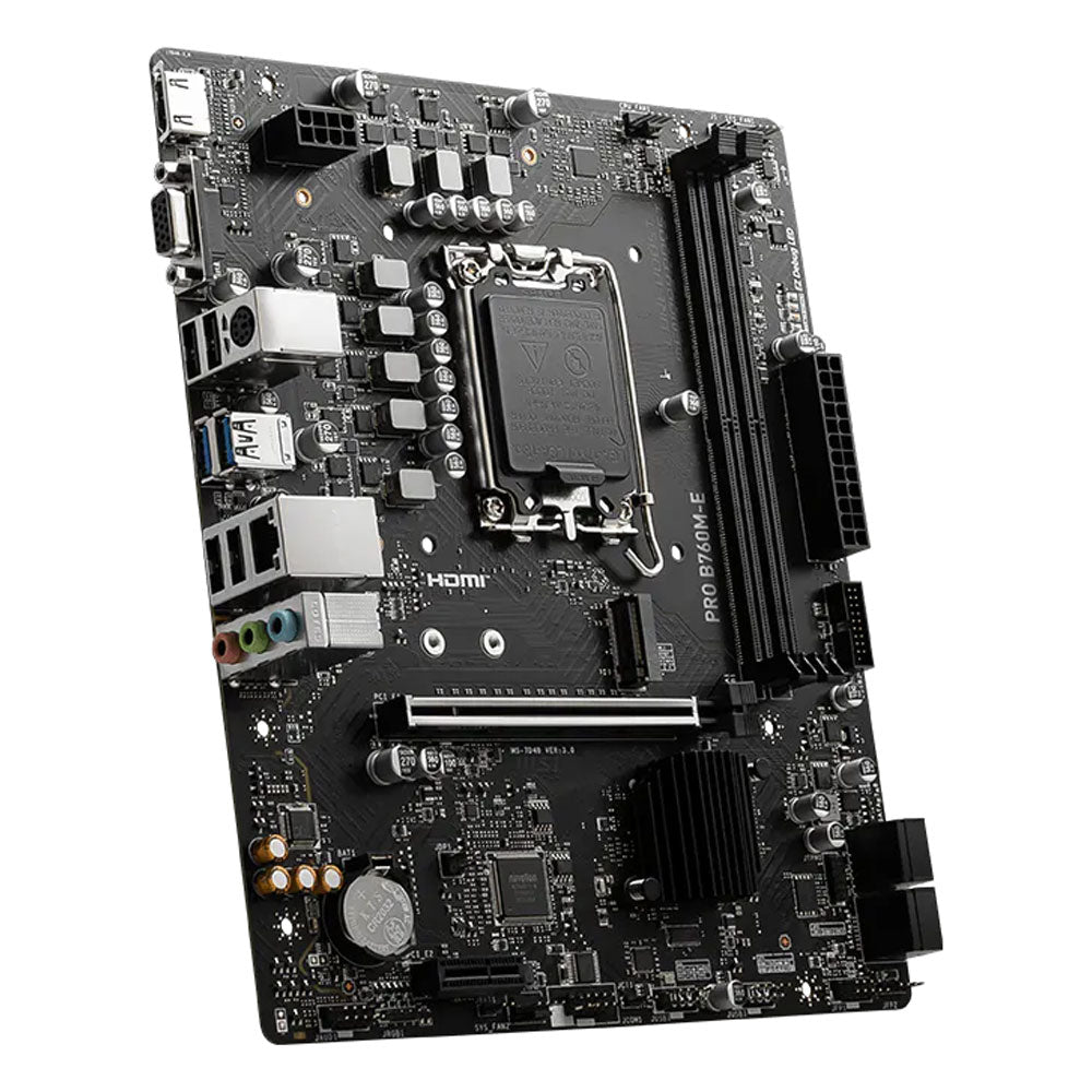 MSI Pro B760M-E Motherboard LGA 1700