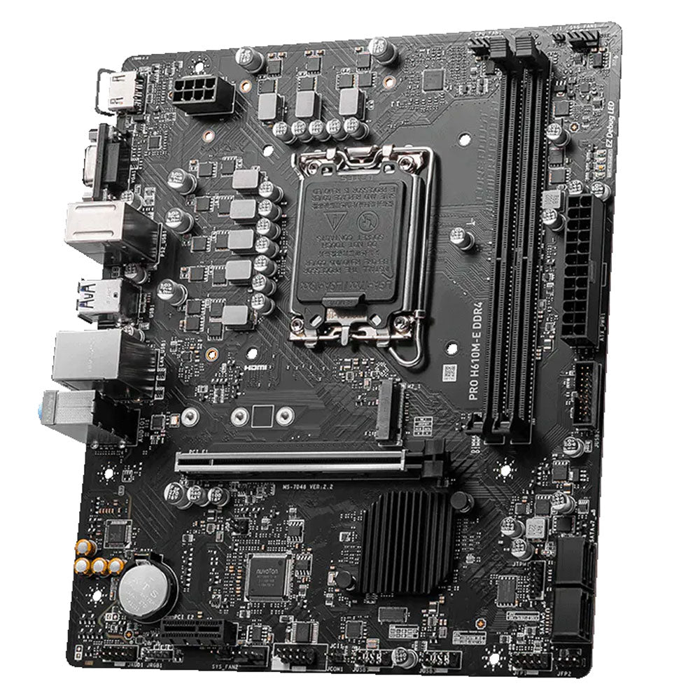 مازر بورد ام اس اى Pro H610M-E سوكيت معالج