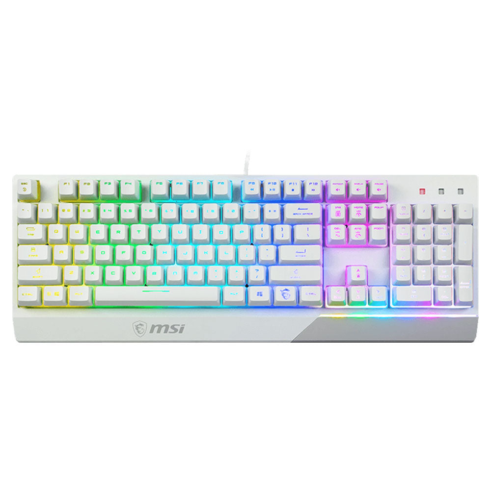 كيبورد ام اس اي سلكي RGB جيمنج إنجليزي وعربي VIGOR GK30