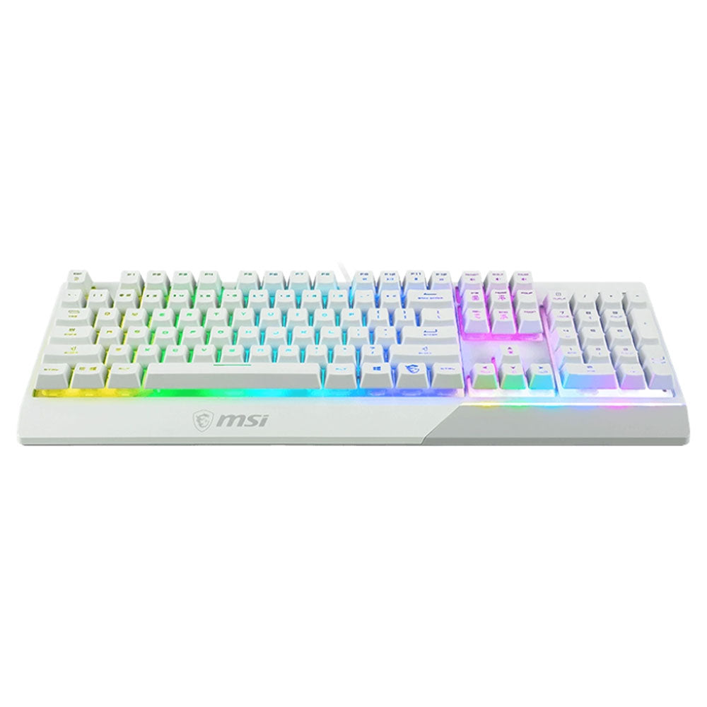 كيبورد ام اس اي سلكي RGB جيمنج إنجليزي وعربي
