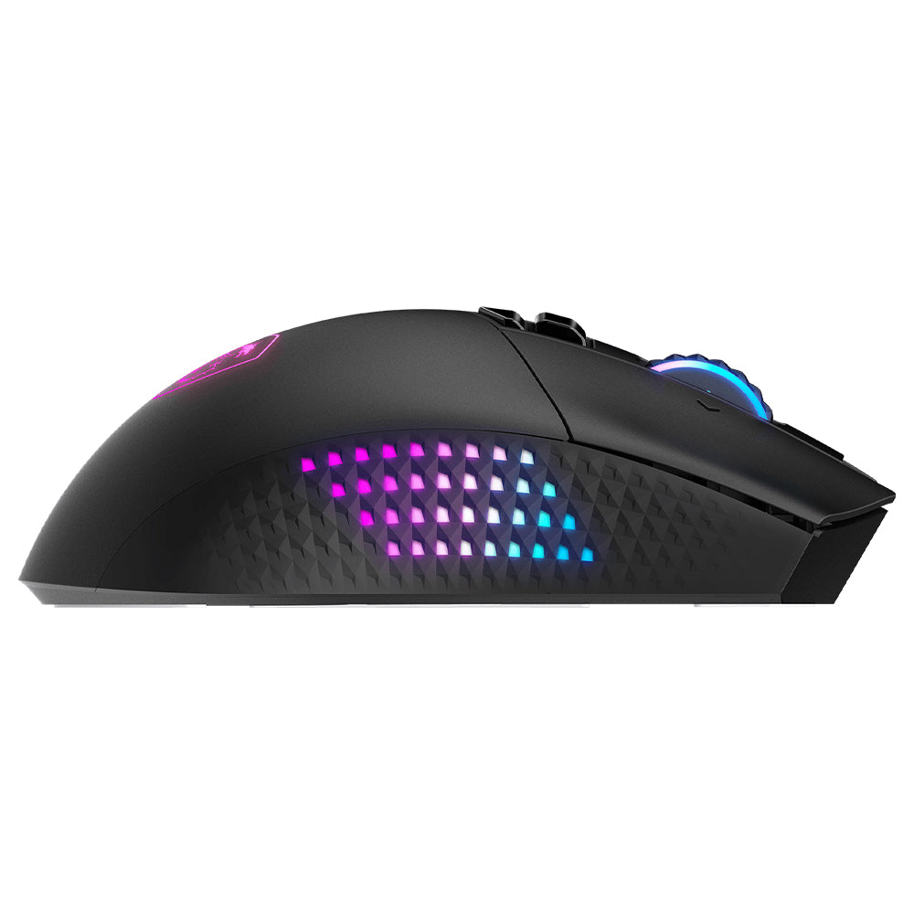 MSI Versa Pro Triple-Mode Rechargeable Bluetooth Wireless & Wired Gaming Mouse 26000DPI + Mouse Dock Pro