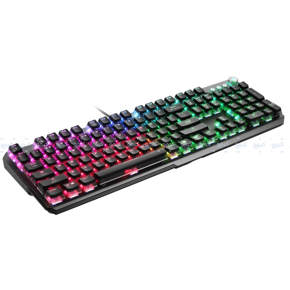 MSI Vigor GK71 Sonic Blue Switch Wired RGB Gaming Keyboard English & Arabic