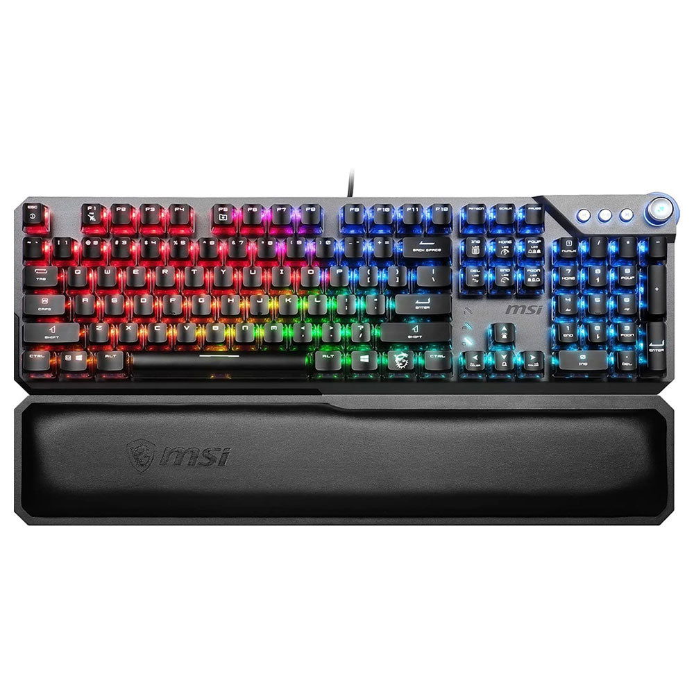 MSI Vigor GK71 Sonic Blue Switch Wired RGB Gaming Keyboard English & Arabic