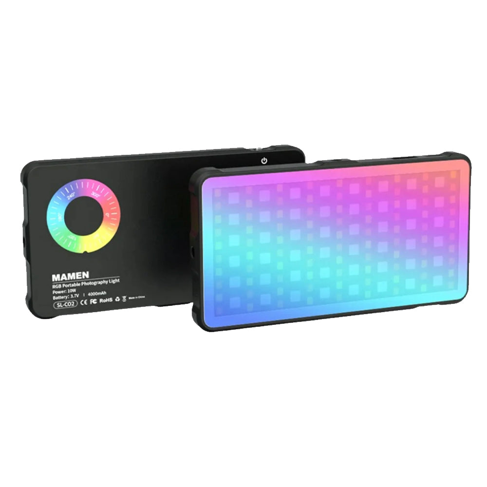 Mamen SL-C02 LED RGB Portable Photography Light