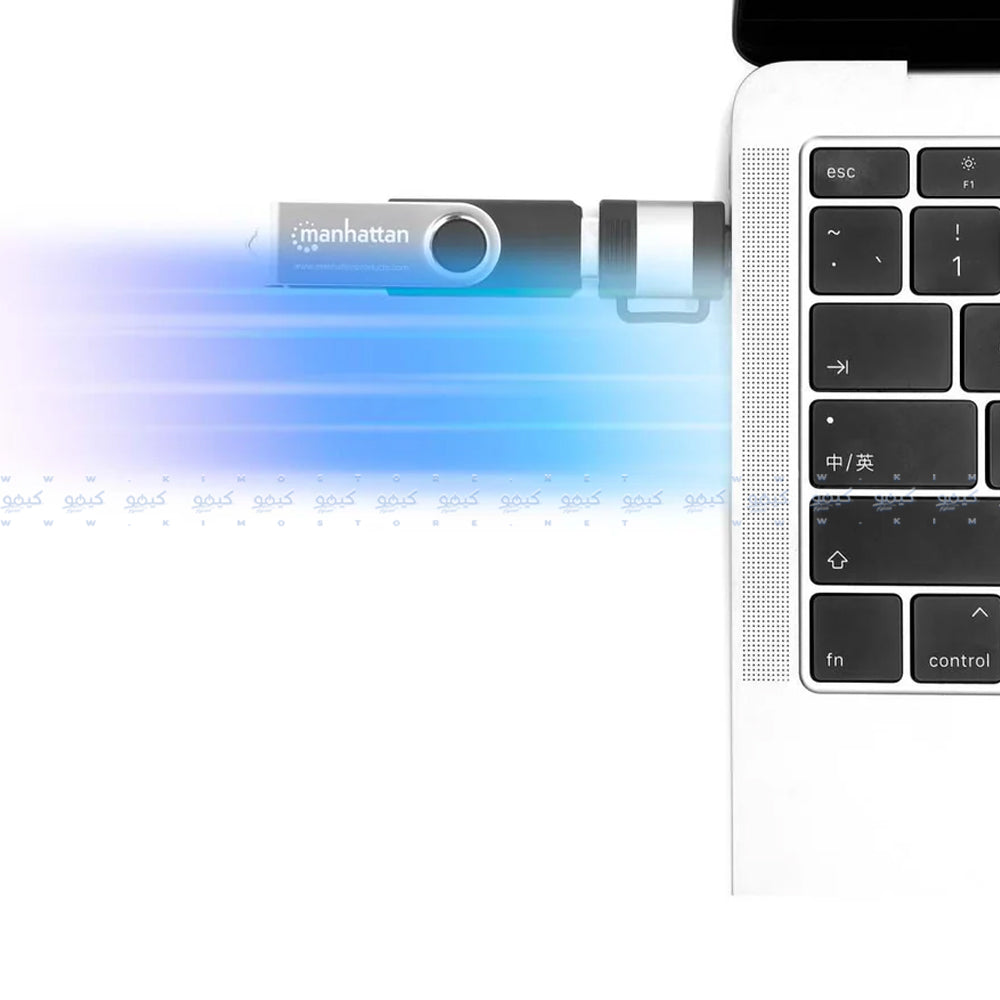 محول او تو جي مانهاتن بمنفذ تايب سي إلى يو اس بي و منفذ يو اس بي إلى تايب سي