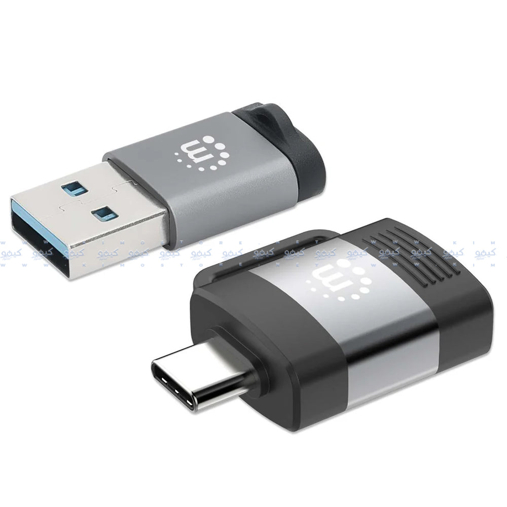 Manhattan CV-14-0 Type-C to USB & USB to Type-C OTG Converter