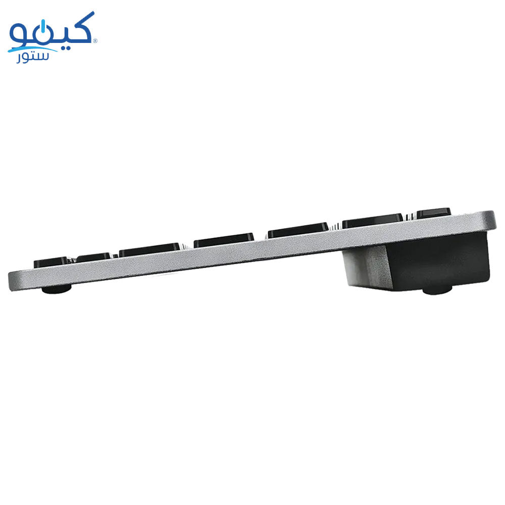 كيبورد مانهاتن لاسلكي بلوتوث ثنائي الوضع إنجليزي وعربي