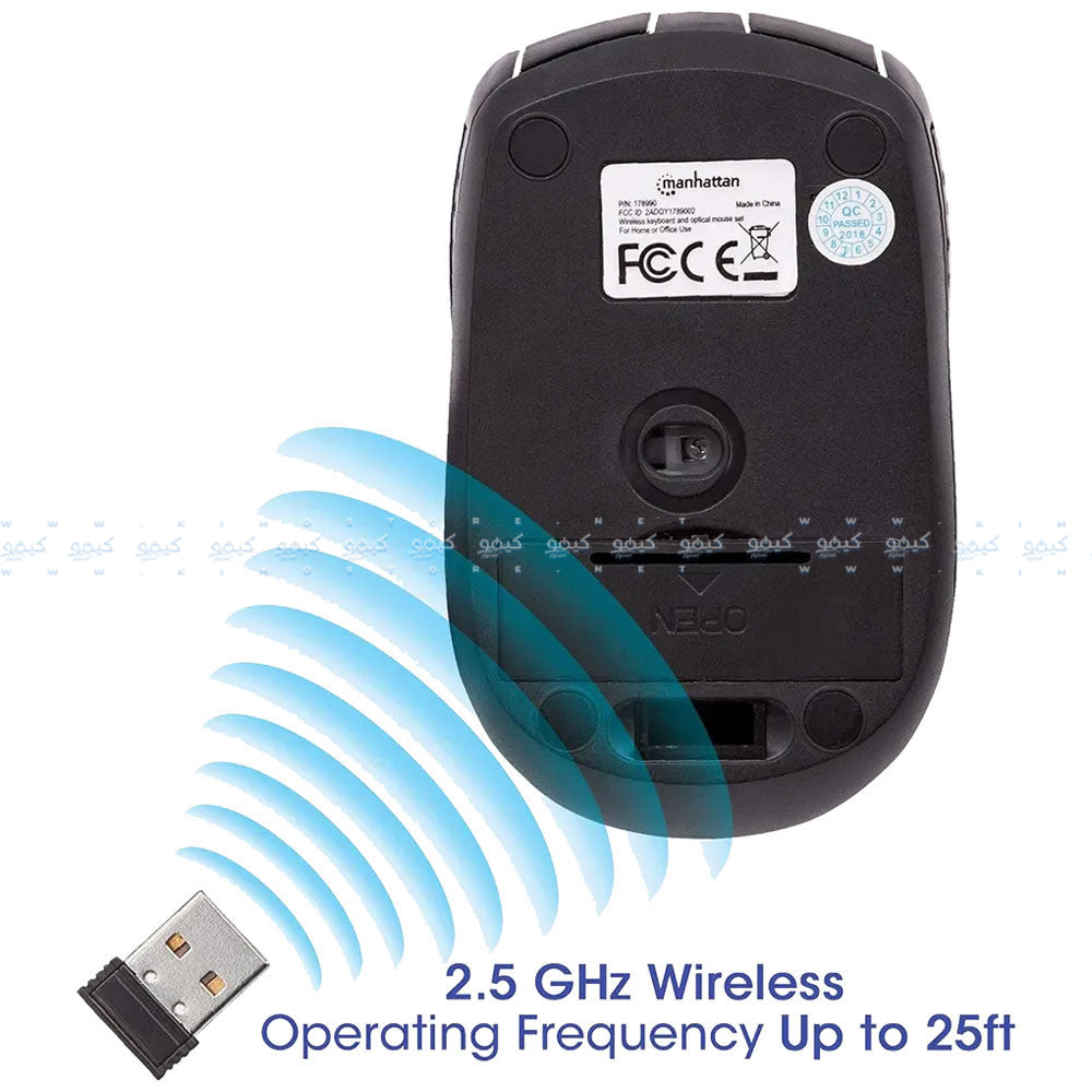 كيبورد + ماوس وعربي KB717