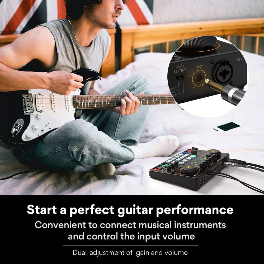 واجهة الصوت ووحدة التحكم في البث الصوتي ماونو MAONOCASTER AME2