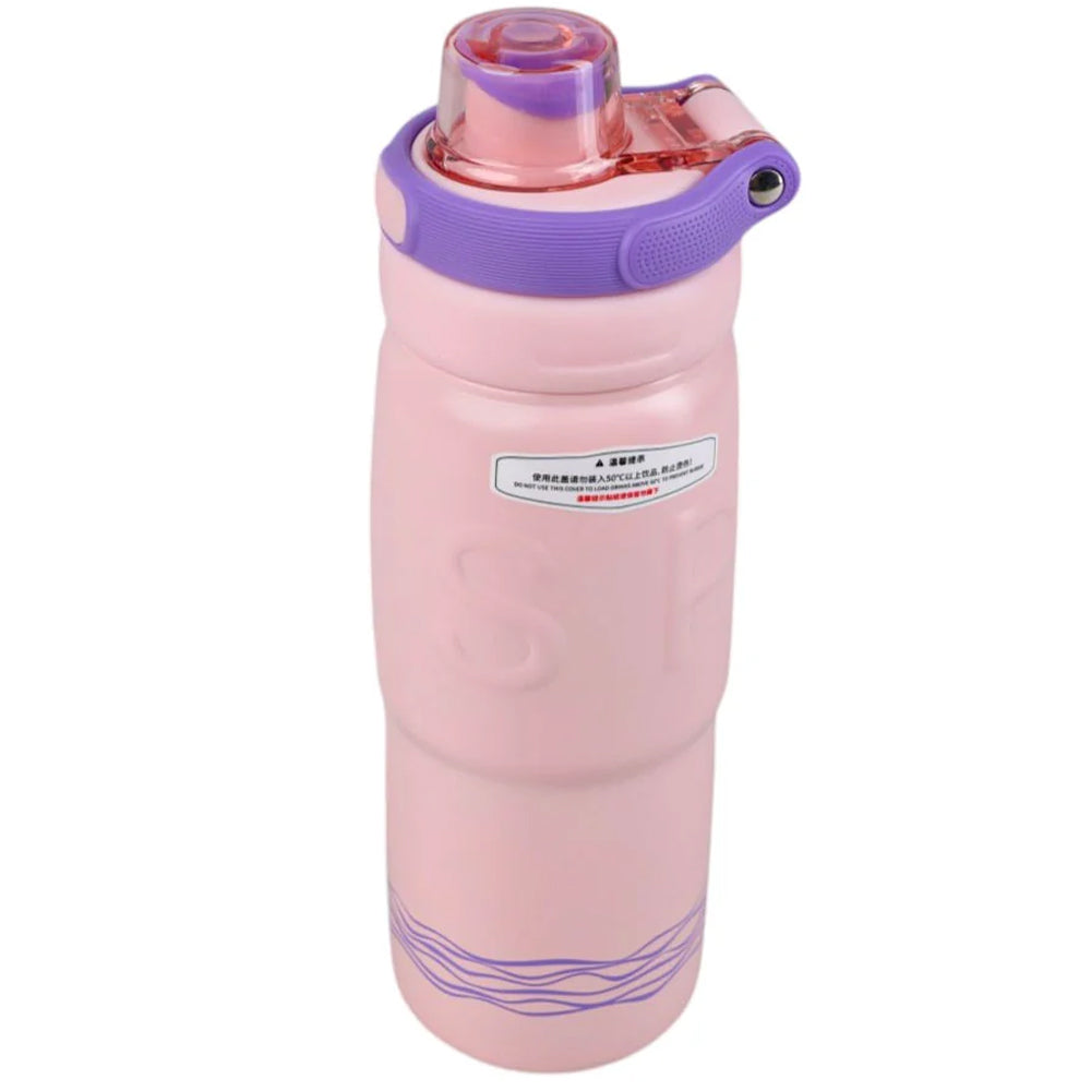 Mchen Stainless Steel Thermal Bottle Push Button