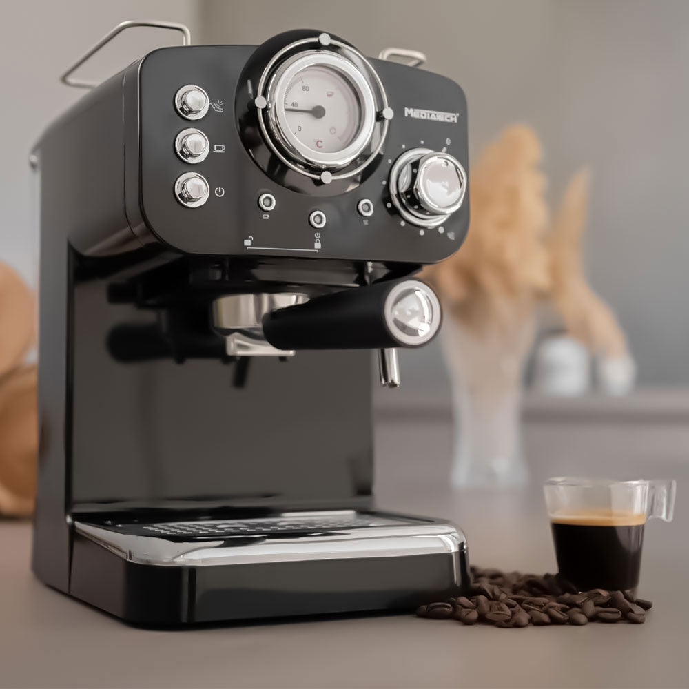 Mediatech Espresso Coffee Maker MT-CM301 1100W - Black