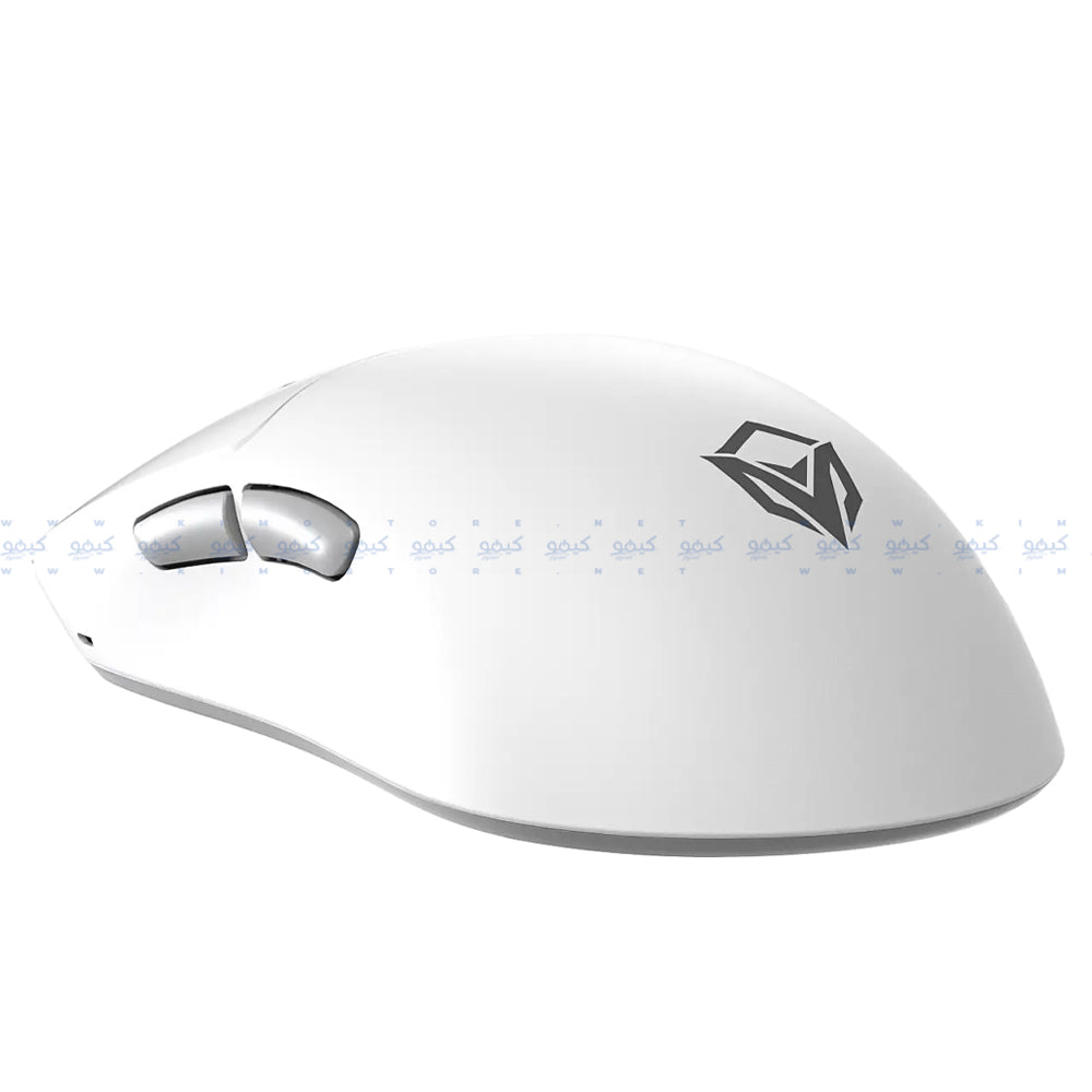 Meetion Triple Mode Rechargeable Bluetooth Wireless & Wired Mouse 12000Dpi - White