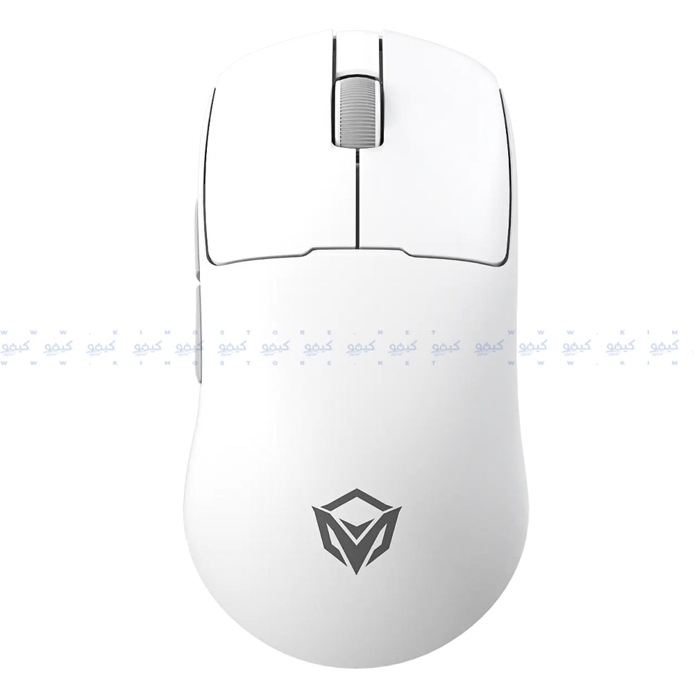 Meetion Air GW40 Triple Mode Rechargeable Bluetooth Wireless & Wired Mouse 12000Dpi - White