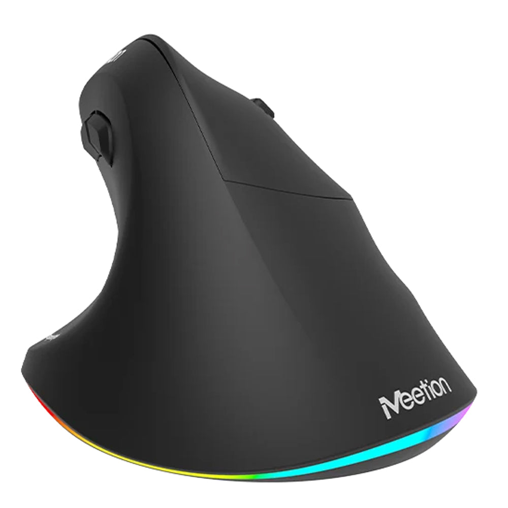ماوس ميشن لاسلكي و سلكي بلوتوث ثلاثي الوضع قابل للشحن RGB جيمنج 2400 نقطة في البوصة لليد اليمنى BTM010R