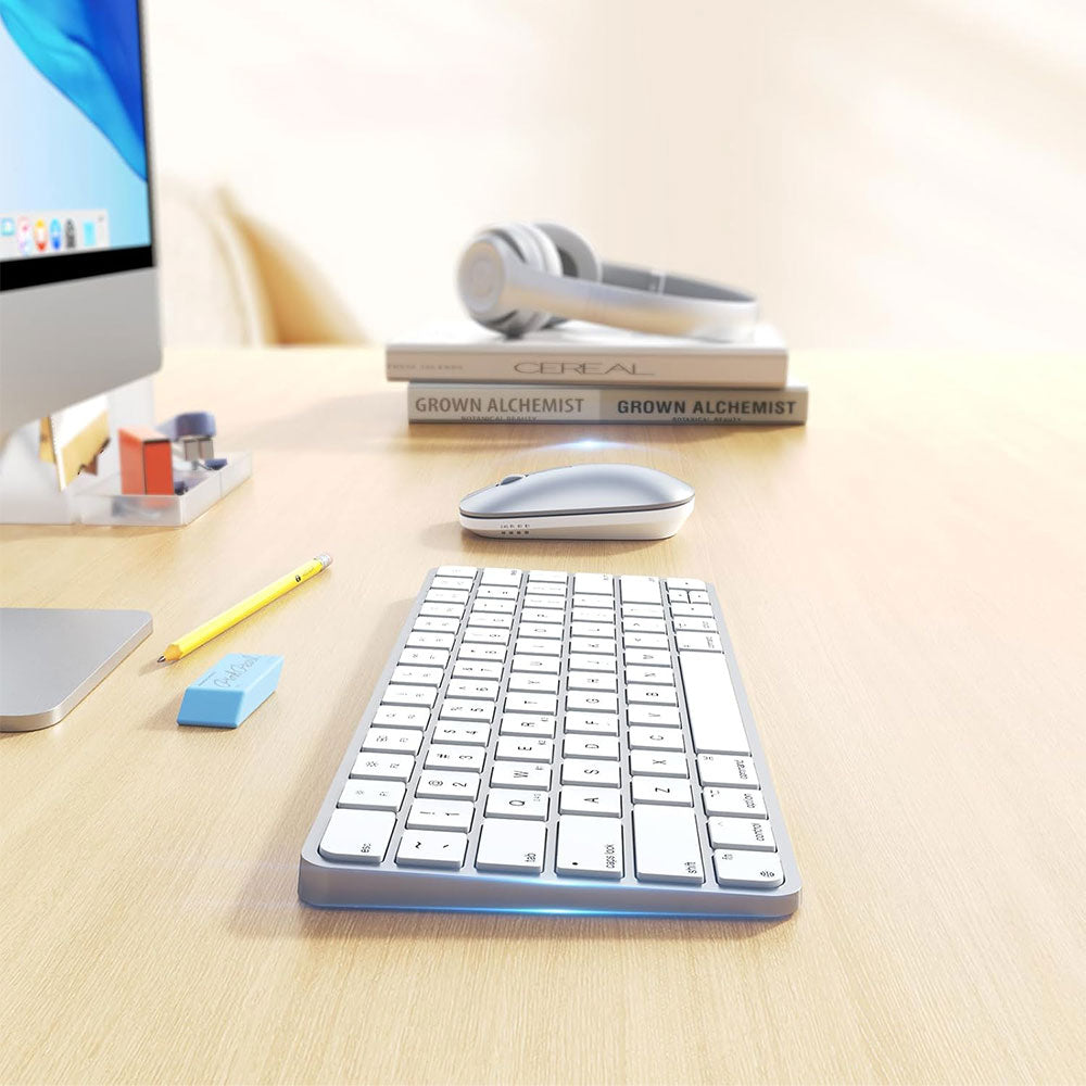 كيبورد + ماوس ميشن لاسلكي و سلكي كومبو إنجليزي وعربي