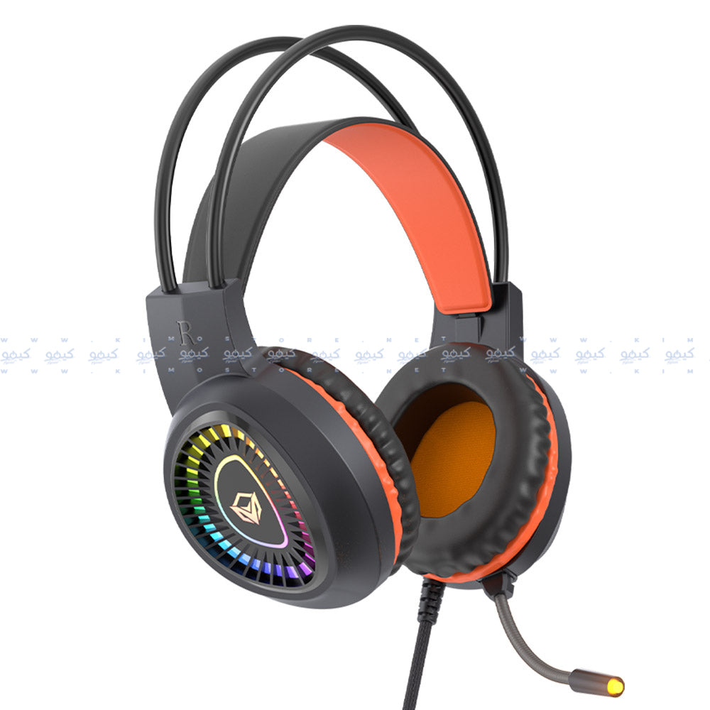 كيبورد + ماوس + ماوس باد + سماعة رأس ميشن سلكي رينبو جيمنج كومبو 4 في 1 إنجليزي وعربي C505