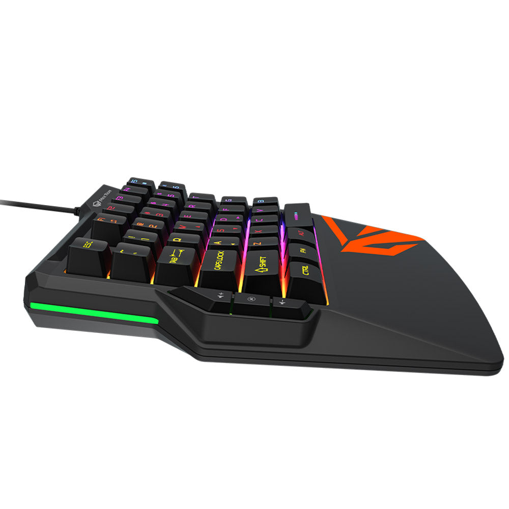 Meetion CO015 4In1 Wired Rainbow Gaming Keypad + Mouse + Mouse Pad + Adapter Combo