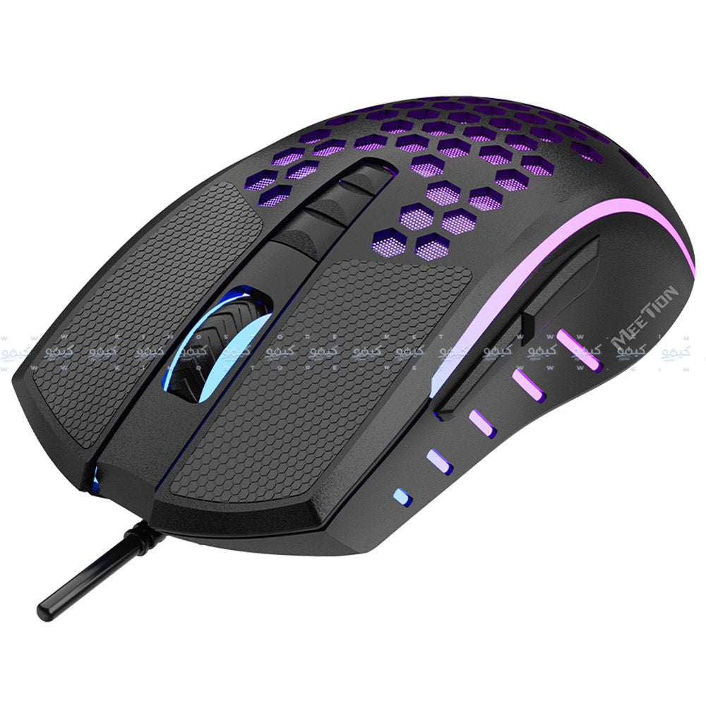 Meetion CO015 4in1 Wired Rainbow Gaming Keypad + Mouse