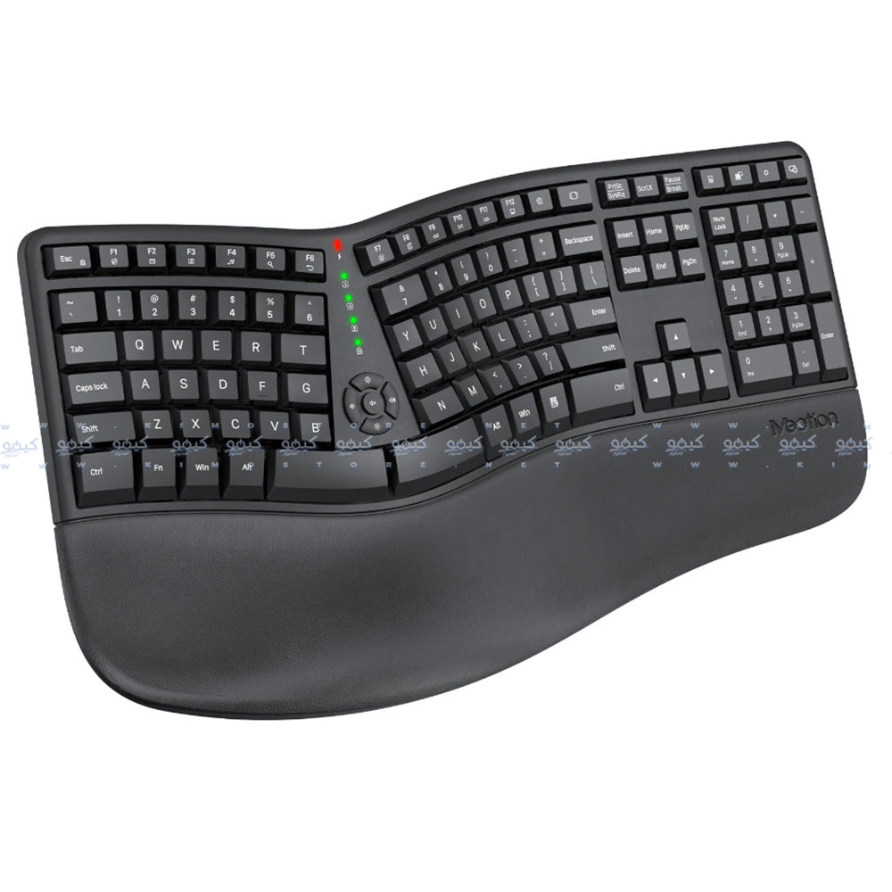 كيبورد + ماوس ميشن لاسلكي قابل للشحن كومبو إنجليزي وعربي Director C Ergonomic