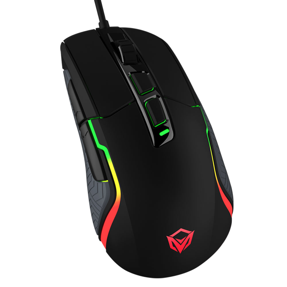 Meetion G3360 Wired RGB Gaming Mouse 12000Dpi - Black