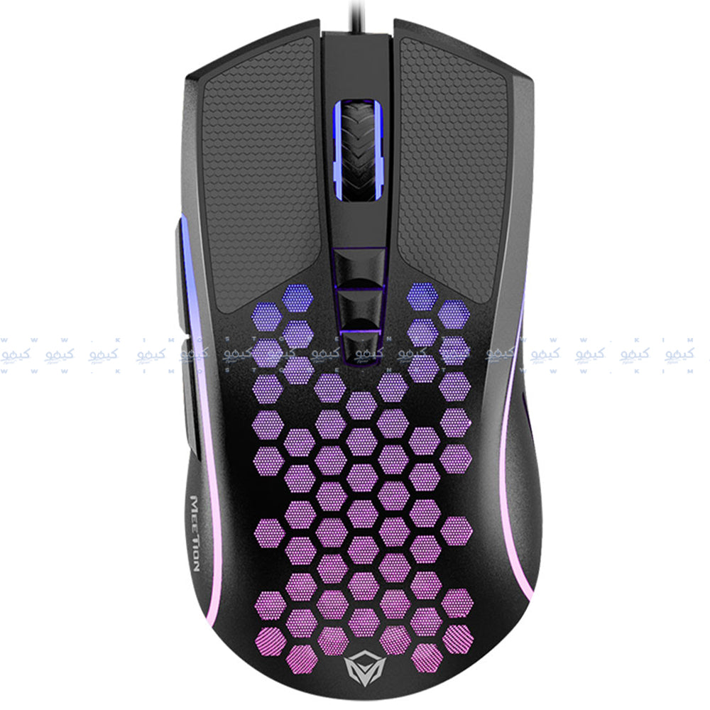 Meetion GM015 Wired RGB Gaming Mouse 6400Dpi