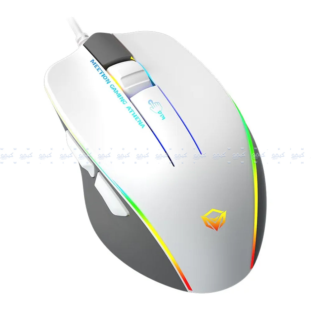 ماوس ميشن سلكي RGB جيمنج 12000 نقطة في البوصة GM23 (2023)