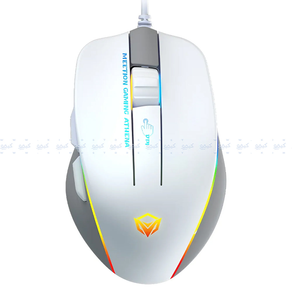 ماوس ميشن سلكي RGB جيمنج 12000 نقطة في البوصة GM23 (2023)