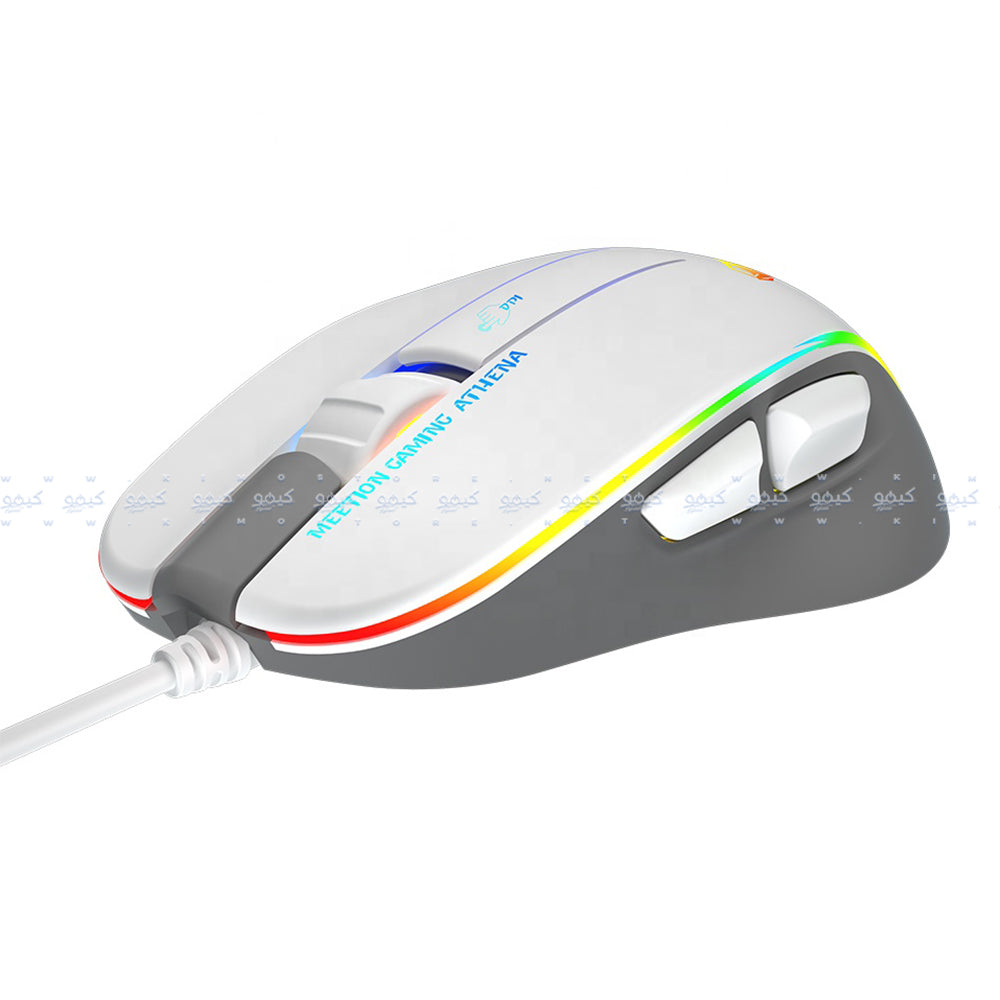 ماوس ميشن سلكي RGB جيمنج 12000 نقطة في البوصة GM23 (2023)