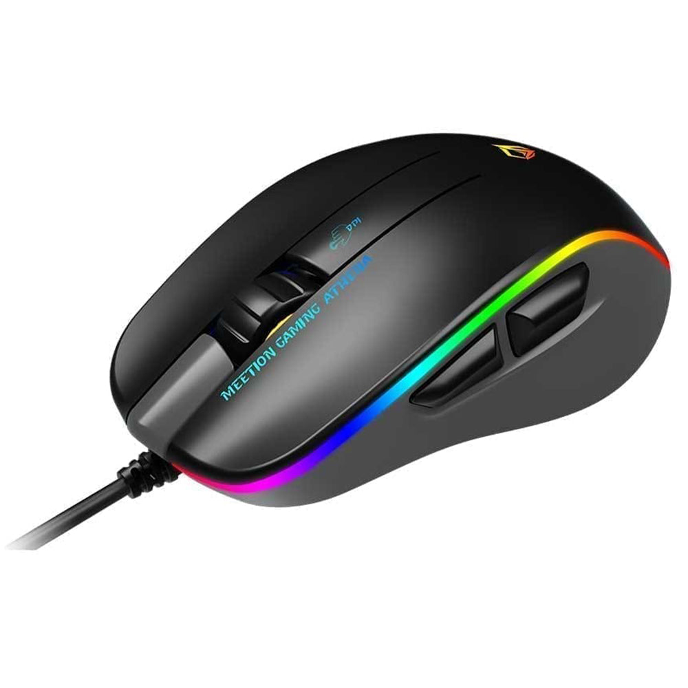 Meetion GM23 (2023) Wired RGB Gaming Mouse 12800Dpi