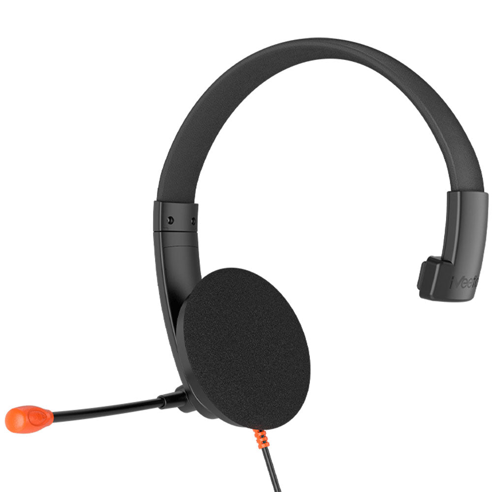Meetion HP002 Mono Headset With Noise-Cancelling Mic