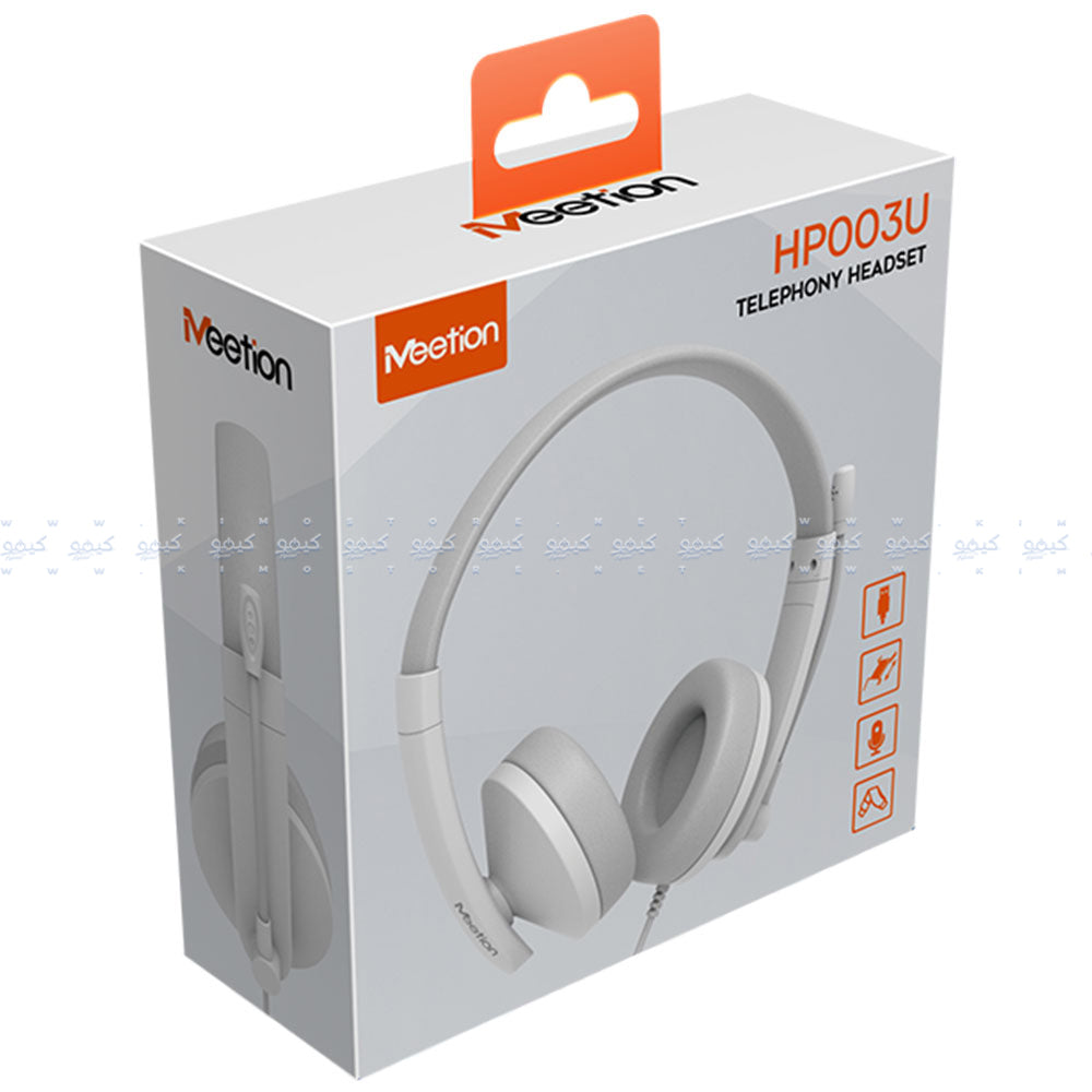 Meetion HP003U Headset With Noise-Cancelling Mic