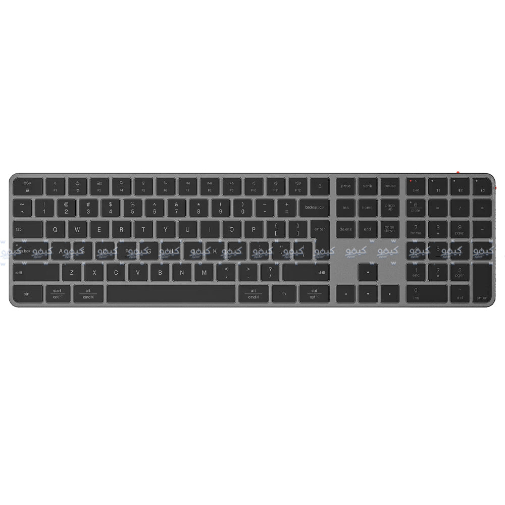 Meetion Ikey K230 Dual Mode Bluetooth Wireless Keyboard English & Arabic