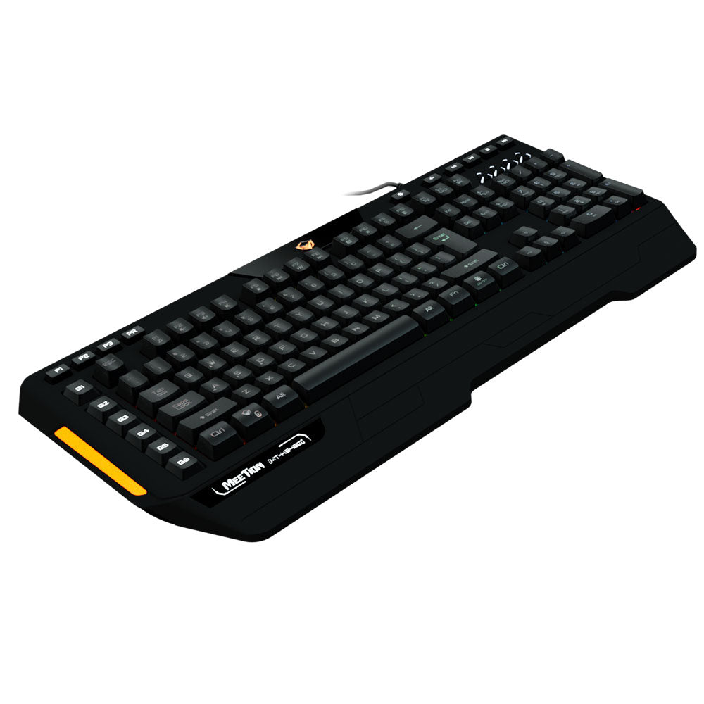 كيبورد ميشن سلكى جيمنج RGB إنجليزى وعربي K9420