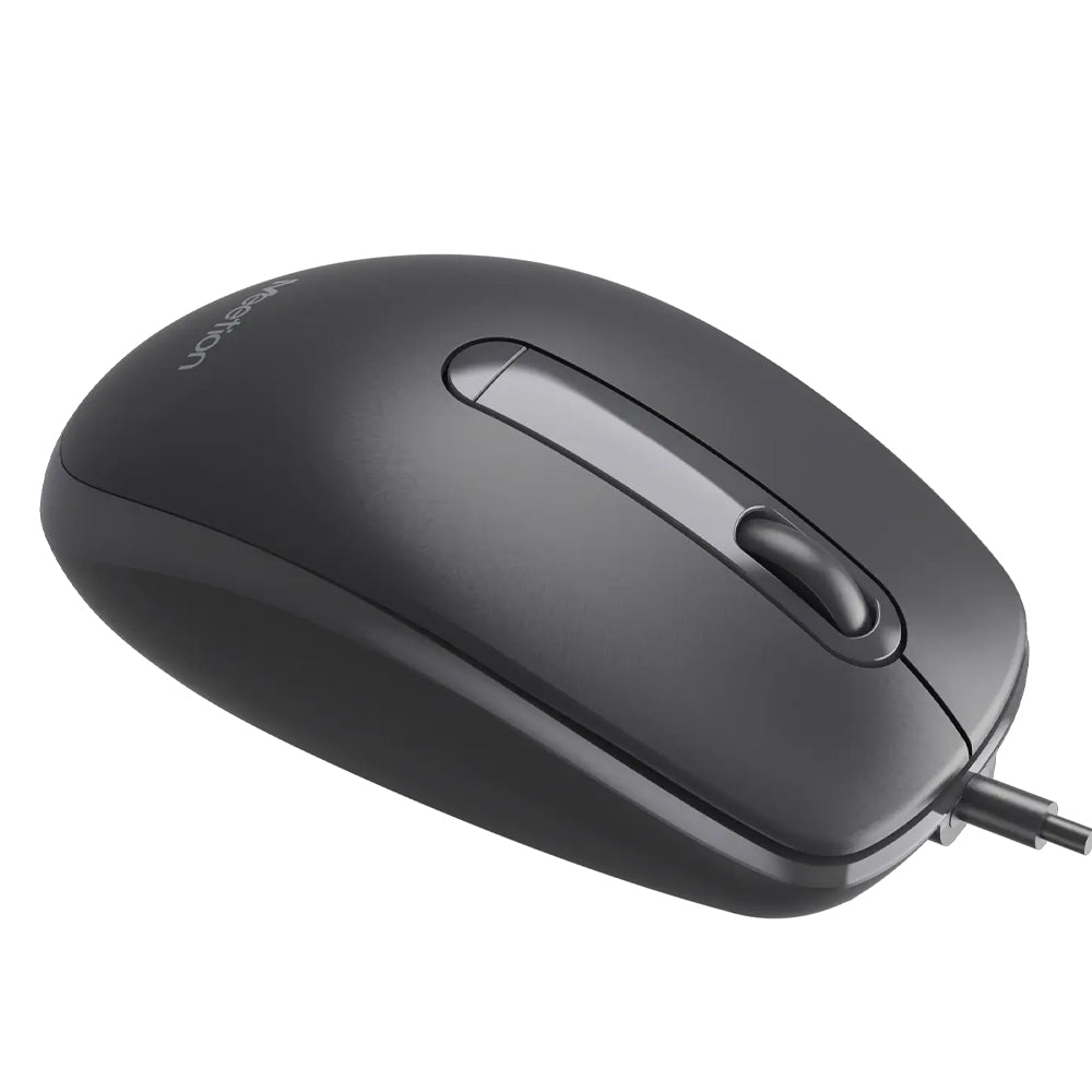 Meetion M100 Wired Mouse 1200Dpi - Black x Gray