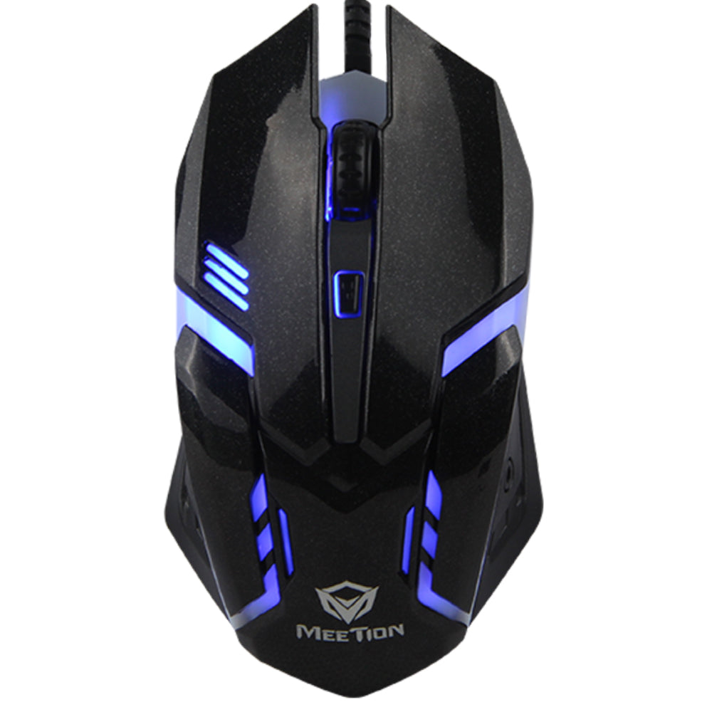 Meetion M371 Wired Rainbow Gaming Mouse 1600Dpi