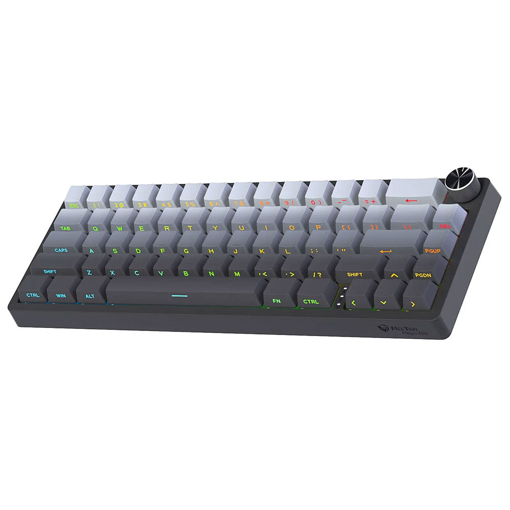 Meetion Magic A68 Magnetic Switch Wired RGB Gaming Keyboard English & Arabic - Black