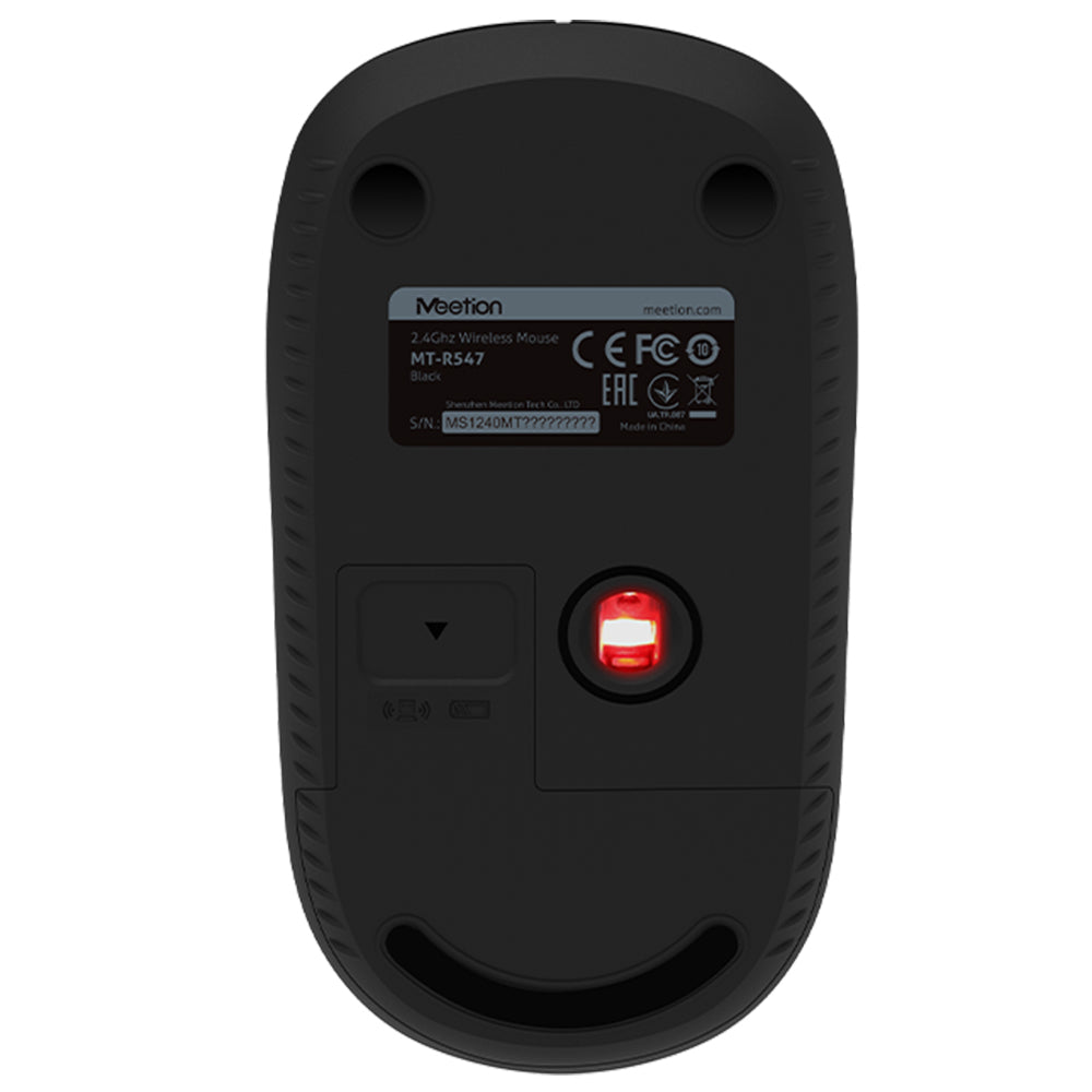 Meetion R547 Wireless Mouse 1600Dpi - Black