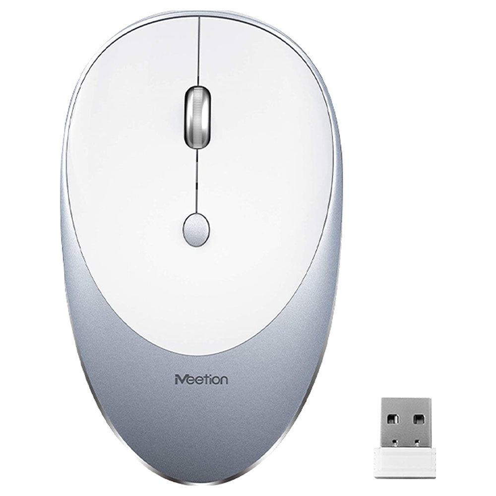Meetion R600 Rechargeable Wireless Mouse 1600Dpi - Space Gray