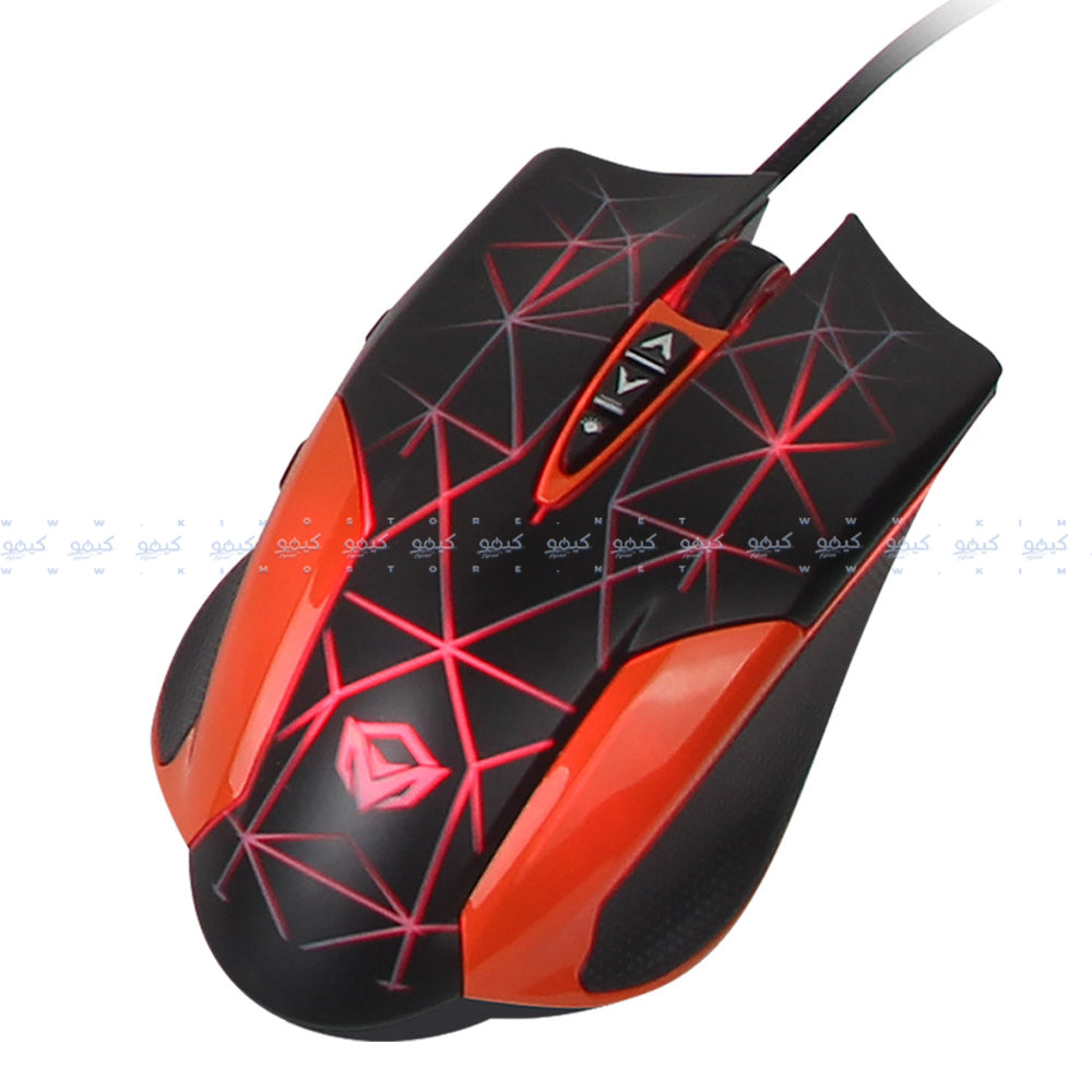 كيبورد + ماوس + ماوس باد + سماعة رأس ميشن سلكي RGB جيمنج كومبو 4 في 1 إنجليزي وعربي C500