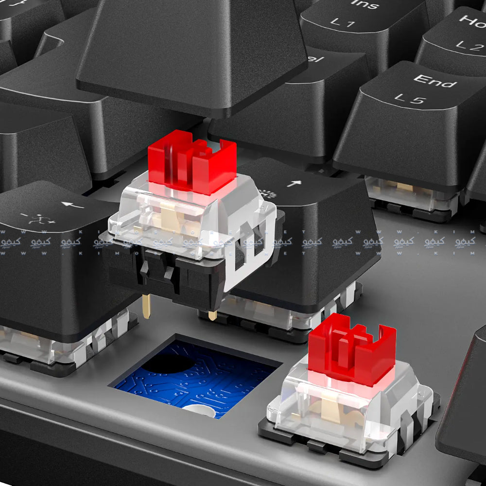 كيبورد ميشن سلكى سويتش أحمر