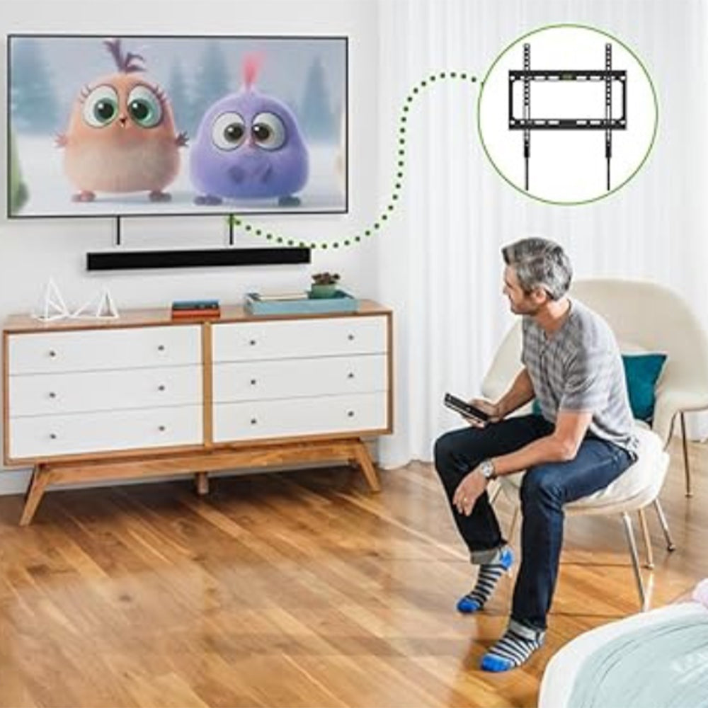 حامل تلفزيون ميجا سات 40-80 بوصة ثابت