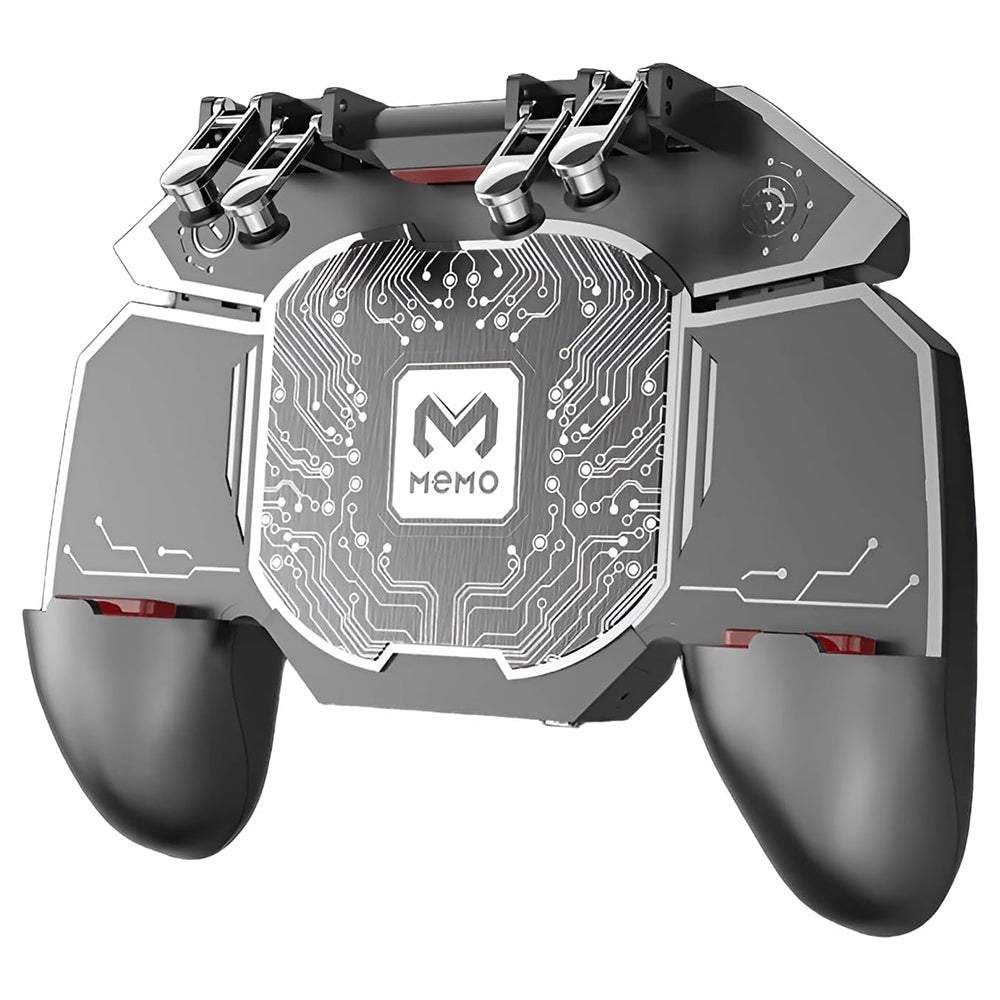 Memo DL-100 Mobile Game Controller 6X Trigger Gamepad With Cooling Fan